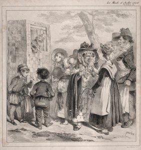 görüyor musun canım! Bu kuklaları oyalamak için oynatan polistir..., 1840.