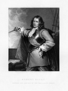 Robert Blake, İngiliz amiral, 1836 by Cochran