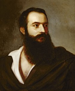 Felice Orsini (1819-58) (tuval üzerine yağlı boya) by Cohl