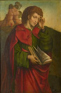 Aziz John the Evangelist Ağlayan, c. 1500. by Colijn de Coter