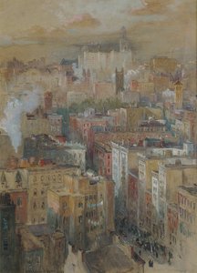 New York Şehri görünümü, c.1910