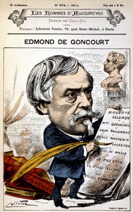 Edmond de Goncourt - Coll-Toc (Coll Toc), 19. yüzyılın sonlarında “Les Hommes d