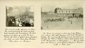 İmam (arabada) sarayına dönerken by Colonel M.C. Lake