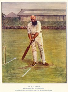 Dr W G Grace (renkli taş)