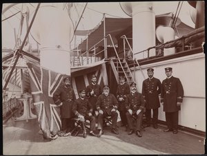 Cunard Line, S.S. "Umbria", c.1897 (s/b fotoğraf)