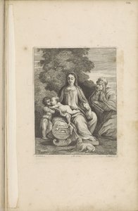 İsa Çocuklu Meryem, genç Vaftizci Yahya ve Aziz Elizabeth by Conrad Lauwers