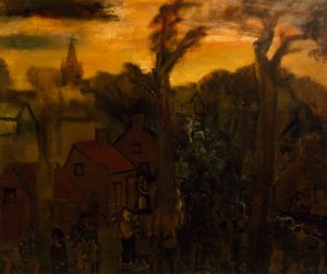 Jabbeke, 1940, Constant Permeke (1886-1952), tuval üzerine yağlı boya. Belçika, 20. yüzyıl.