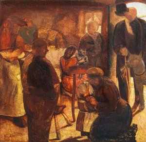 Yabancı, Constant Permeke (1886-1952), tuval üzerine yağlı boya