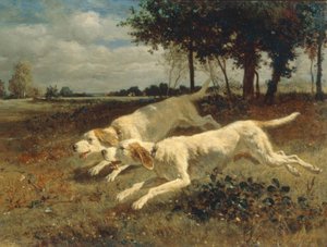 koşan köpekler by Constant Troyon