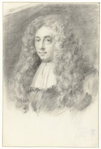 Genç Constantijn Huygens'in otoportresi (?) by Constantijn Huygens (II) (possibly)
