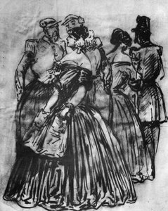 İzinli, 19. yüzyıl, 1930 by Constantin Guys