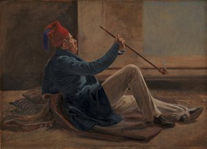 Mimar Gottlieb Bindesbøll by Constantin Hansen
