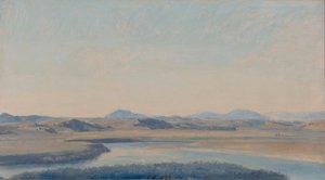 Tiberlandschaft bei Kuzukulağı Suyu by Constantin Hansen