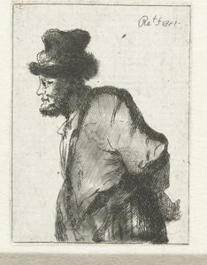 Elleri arkasından köylü by Constantino Cumano (possibly)