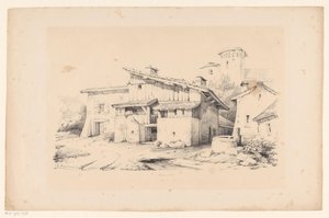 Evler ve Kule Manzara (dizi adı) by Constantinus Cornelis Huysmans