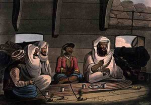 Moors on Board the Swiftsure, Joseph Constantine Stadler (fl.1780-1812) tarafından oyulmuş, I. White, Londra tarafından yayınlanmıştır.