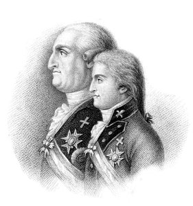 Charles IV, İspanya Kralı ve oğlu Ferdinand VII, 19. yüzyıl