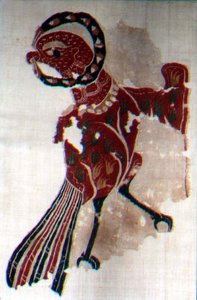 Kartallı kumaş (keten ve yün) by Coptic