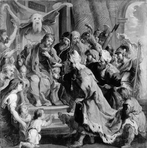 Cambyses, Otanes Hakimini Atadı. by Copy after Peter Paul Rubens