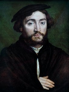 Pierre Aymeric, Saint-Flour Tacirinin Portresi Corneille De Lyon (Corneille de La Haye) tarafından ahşap üzerine tablo (1500/1510-1574)