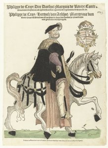 Philip de Croy'un at sırtında portresi