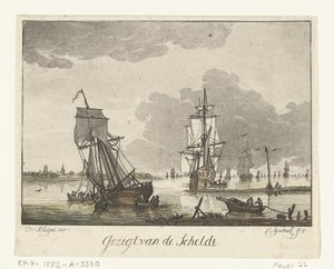 Yelkenli gemilerle Scheldt