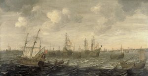 Yelken Altında Hollanda Ringa Balıkları Filosu