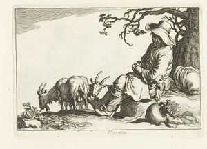 keçi çobanı Cornelis ve Frederik Bloemaert