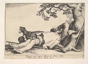 Mesleğin Zevkleri. by Cornelis Bloemaert