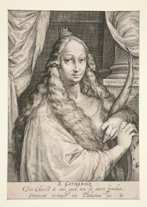 İskenderiye Aziz Catherine by Cornelis Boel