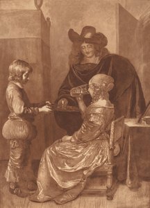 Cavalier and Lady with a Page, 1779, 1781