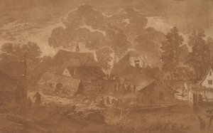 Göletli Köy, c. 1782. by Cornelis Brouwer