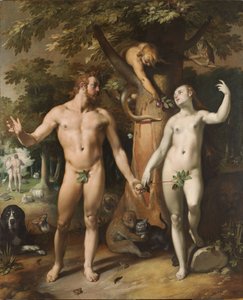 İnsanın Düşüşü by Cornelis Cornelisz. van Haarlem