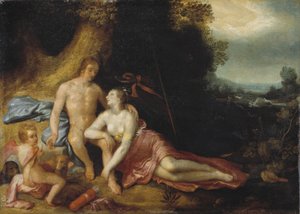Venüs ve Adonis, 1603