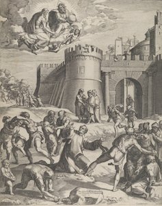 Aziz Stephen Şehitliği, 1576. by Cornelis Cort