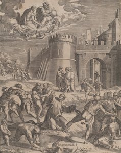 Aziz Stephen Şehitliği, 1576. by Cornelis Cort