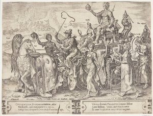 Zenginlerin zaferi by Cornelis Cort