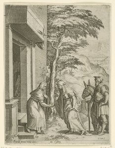 ziyaret by Cornelis Cort