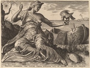 Dokunmak by Cornelis Cort after Frans Floris I
