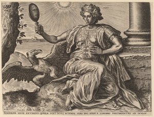 Herşey by Cornelis Cort after Frans Floris I