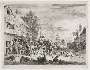 Köy Feti. by Cornelis Dusart