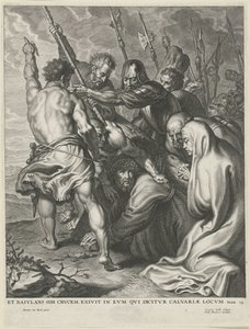 haç taşıyan by Cornelis Galle (I)