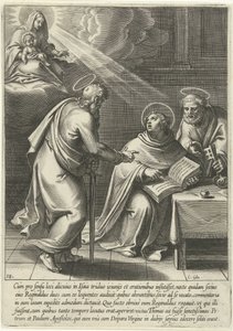 Thomas, Peter ve Paul tarafından öğretildi Aziz Thomas Aquinas