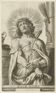İnsanlara gösterilen İsa (Ecce homo) by Cornelis Galle (II)