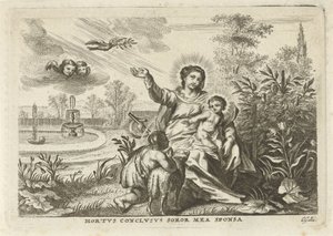 Maria, Kind en Johannes de Doper ile Cennet Bahçesi