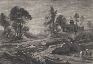 Draw-Well ile Manzara, 1638-60.