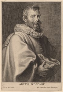 artus wolfart by Cornelis Galle I after Sir Anthony van Dyck
