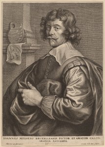 John Meyssens by Cornelis Galle I after Sir Anthony van Dyck
