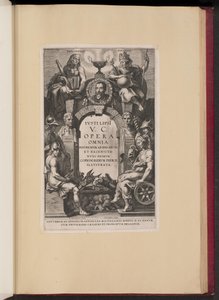 Justus Lipsius, Opera Omnia için Başlık Sayfası