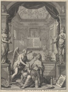 Doğanın Alegorisi by Cornelis Huyberts